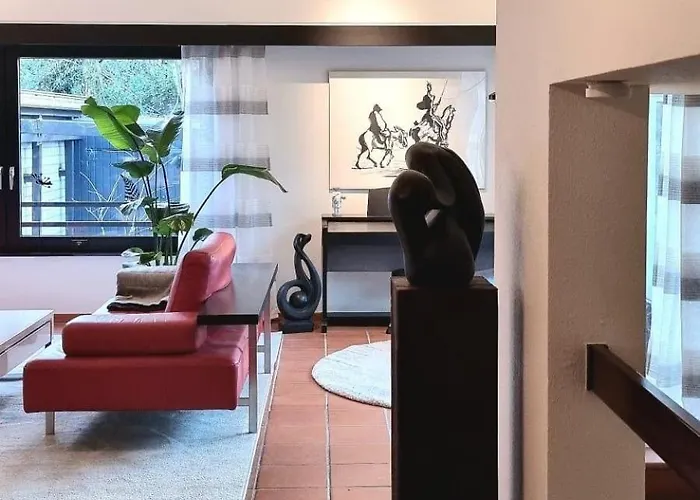 度假居 Charmantes Haus Mit Gartenoase *